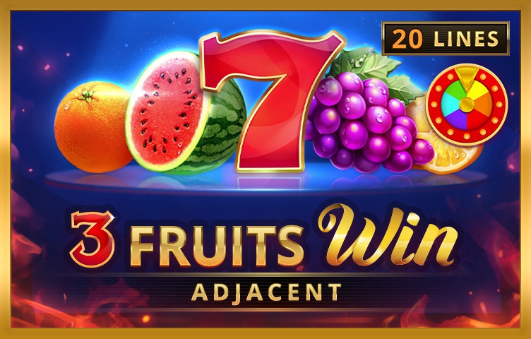 3 Fruits Win: 10 lines