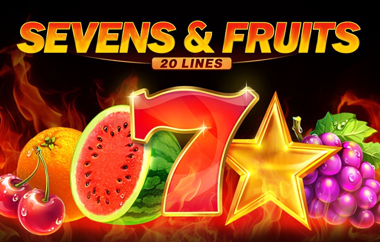 Sevens & Fruits: 20 lines