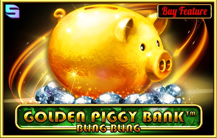 Golden Piggy Bank – Bling Bling